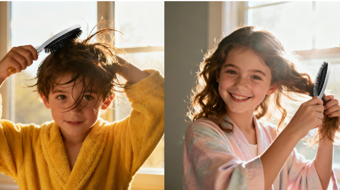 Meet Mister Brush®: The Magical 2-in-1 Brush That Makes Kids Love Hair Care