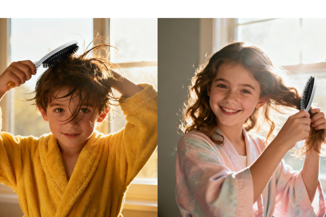 Meet Mister Brush®: The Magical 2-in-1 Brush That Makes Kids Love Hair Care